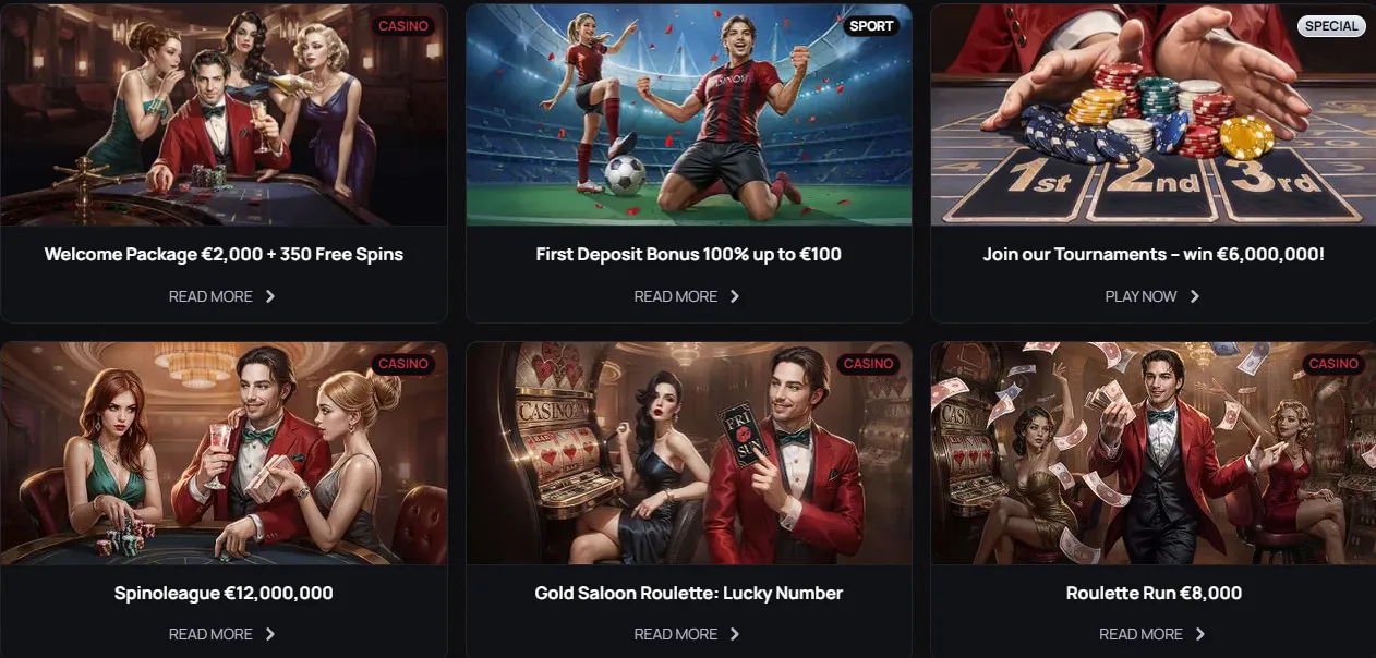 Casinova Casino &mdash; Schl&uuml;sseldaten